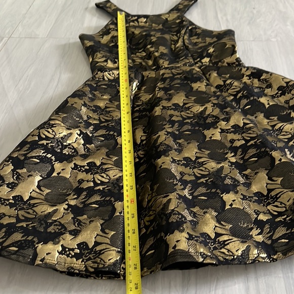 Aqua Capsule Fit and Flare Cocktail Dress - Picture 5 of 5